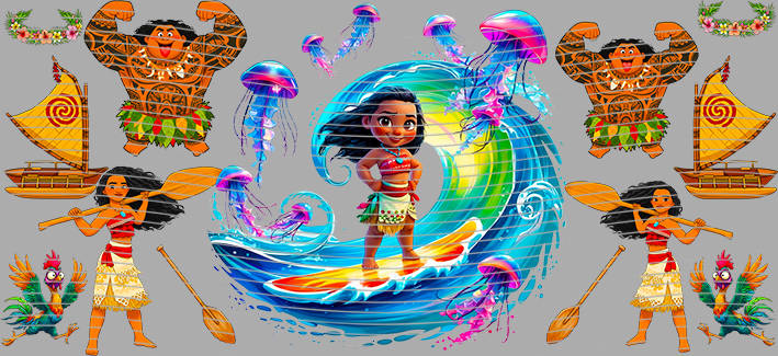 16oz Disney style-D-1489